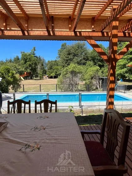 Parcela De 6200m2 En Venta En Pucón Molco Alto Con Gran Casa