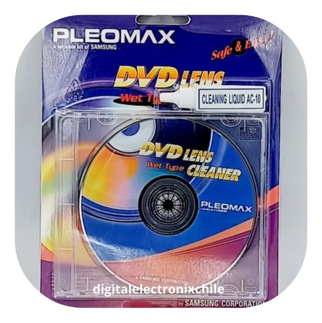 AGOTADO Limpiador De Lector Dvd Blu Ray Cd Pleomax De Samsung ::  www