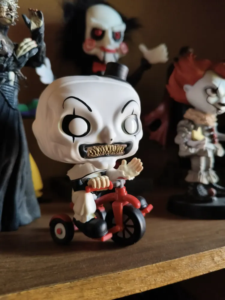 Funko Pop Art The Clown - Terrifier #1591 | Parcelamento sem juros