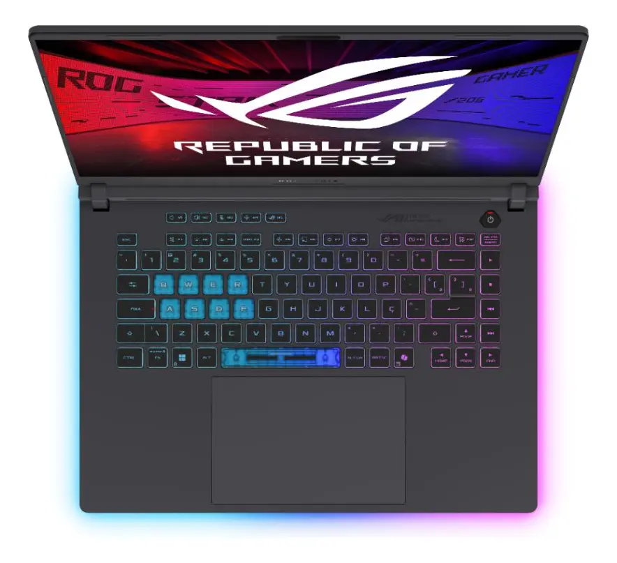 Notebook Gamer Rog Strix G16 G615jpr Nvidia Rtx 5070 Intel Core I9 14900hx 32gb Ram 1tb Ssd Windows 11 Home Tela 16 240hz Led Cinza - S5001w