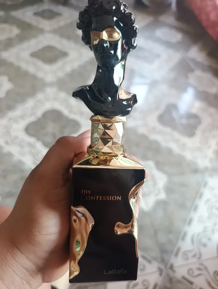 Perfume Árabe Lattafa His Confession Masculino Eau de Parfum 100ml