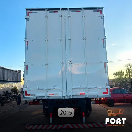 Carreta Bau De Aluminio 2016 30 Paletes 2.70 De Altura