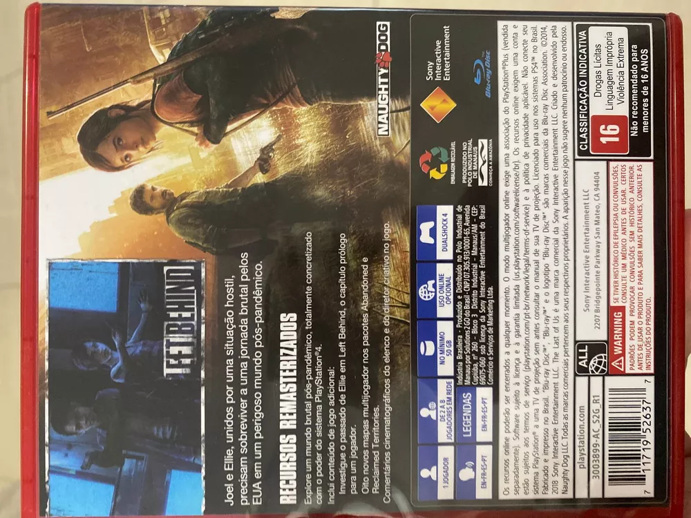 The Last of Us Parte 2 Ps4 (Playstation 4) Mídia Digital LICENÇA SECUNDÁRIA  – Games Matrix