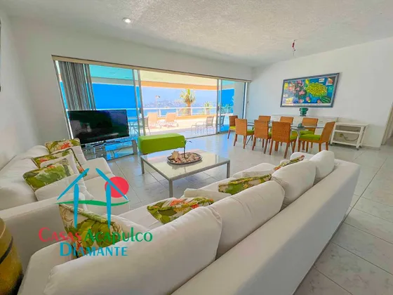 Cad Torre Palladio 101. Terraza Con Vista Frontal A La Bahía De Acapulco