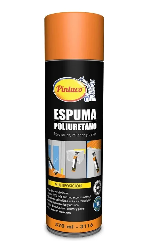 3116 ESPUMA POLIUR. AEROSOL X 570 ML