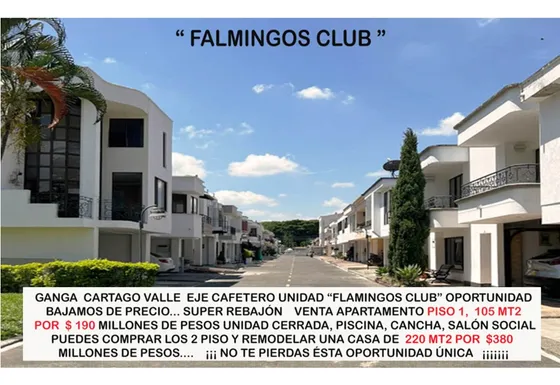Venta Apartamento Cartago Valle Pereira Cafetero Ganga Regalo