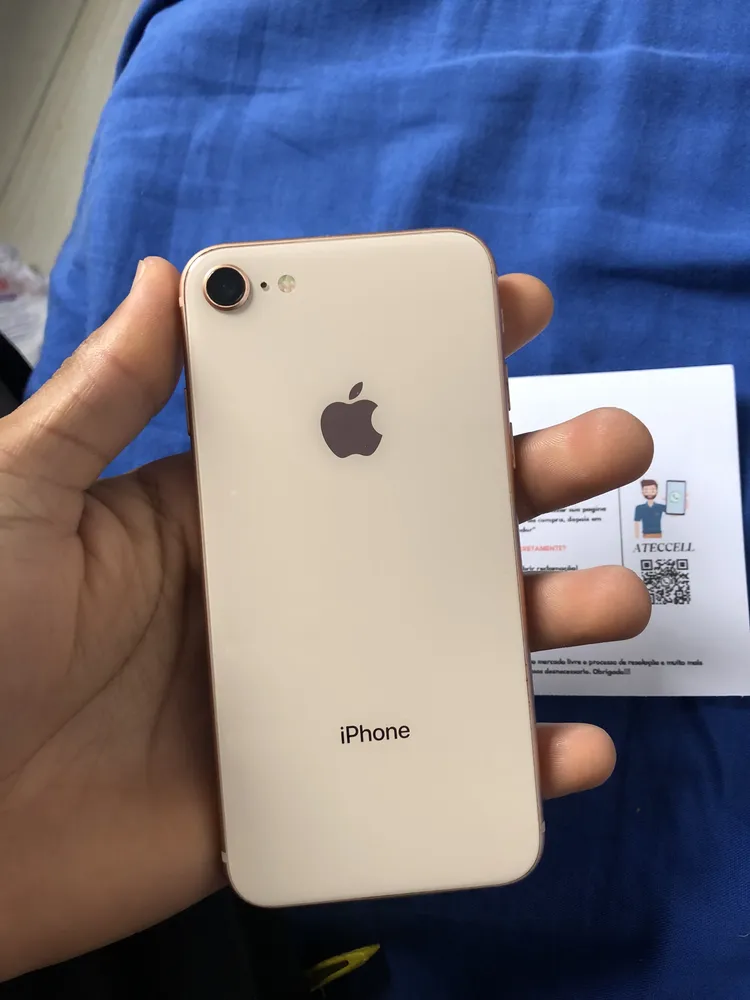 iPhone 8 256 GB cinza-espacial - Excelente (Recondicionado
