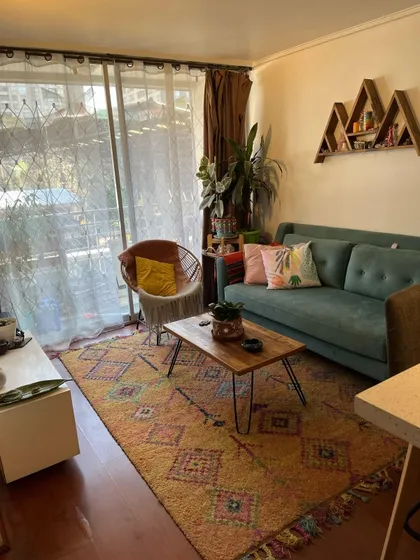 Arriendo 2 Dorm. 2baños. 1est. 1bod. Santiago Centro