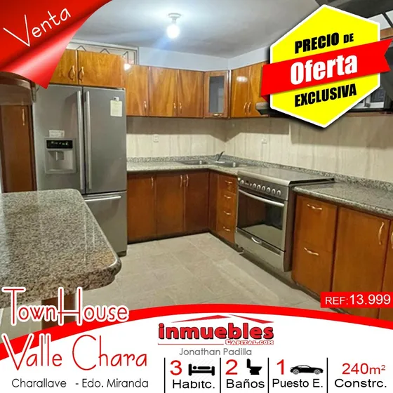 Espectacular Townhouse En Valle De Chara