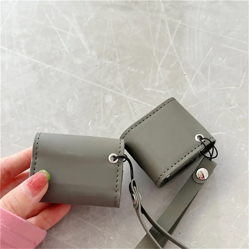 funda piel airpods