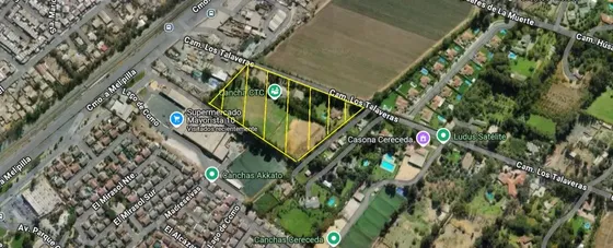 Excelente Terreno 2,2hás Urbanizado, Camino Melipilla, Maipú