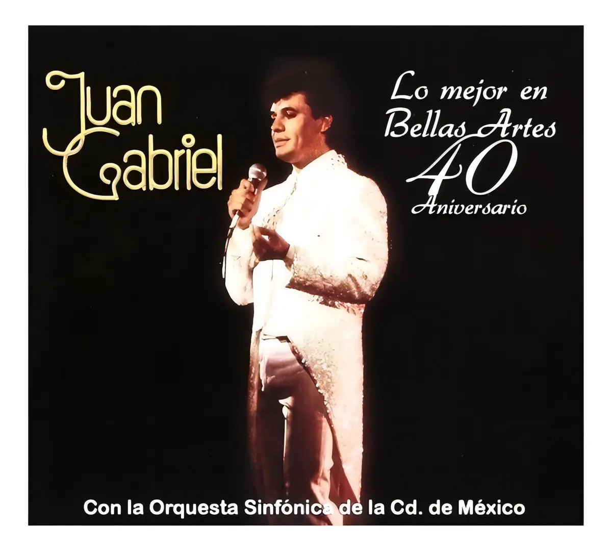 Lo Mejor Bellas Artes 40 Aniversario - Juan Gabriel Cd + Dvd