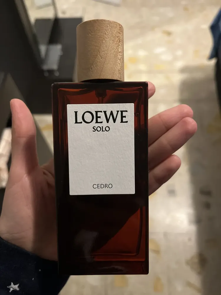Perfume Loewe Solo Cedro 100ml Eau de Toilette Spray Amadeirado