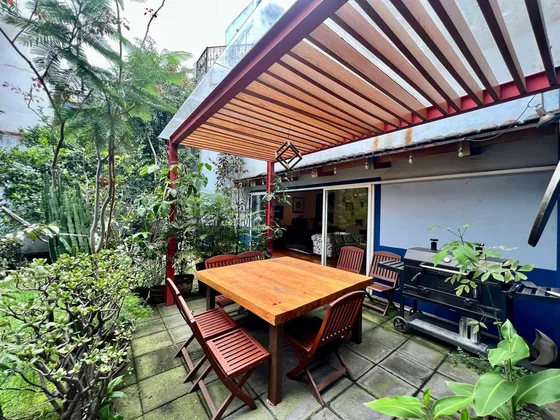 Casa En Renta Amueblada En San Miguel Chapultepec  Con Terraza