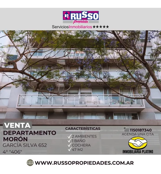 Venta Departamento 2 Ambientes Morón