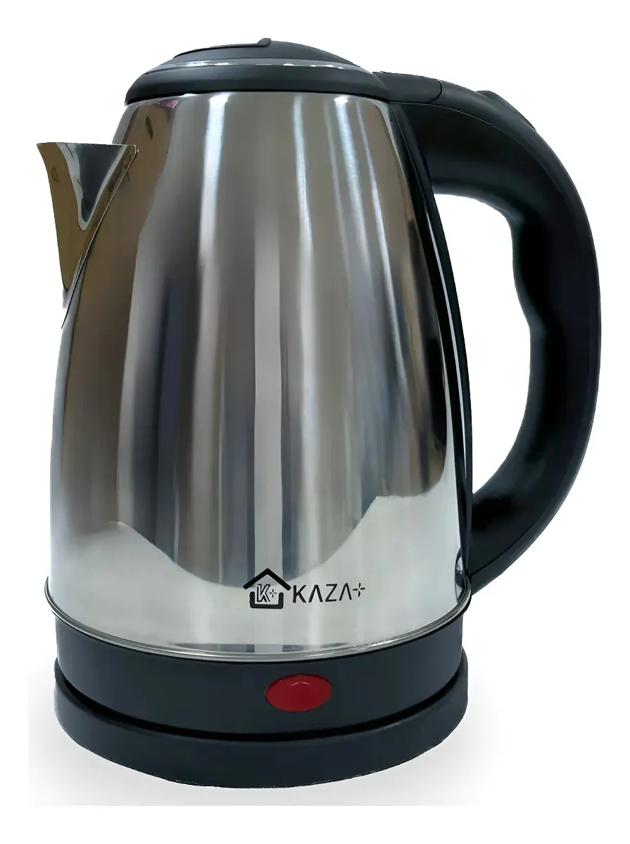Chaleira Elétrica Kaza+ 1,8l Inox Aquecimento Rápido Inox 127v
