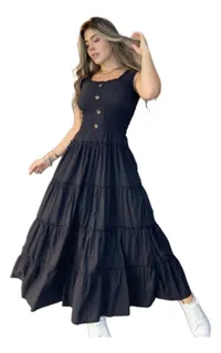 Vestidos elegantes largos señoriales sale