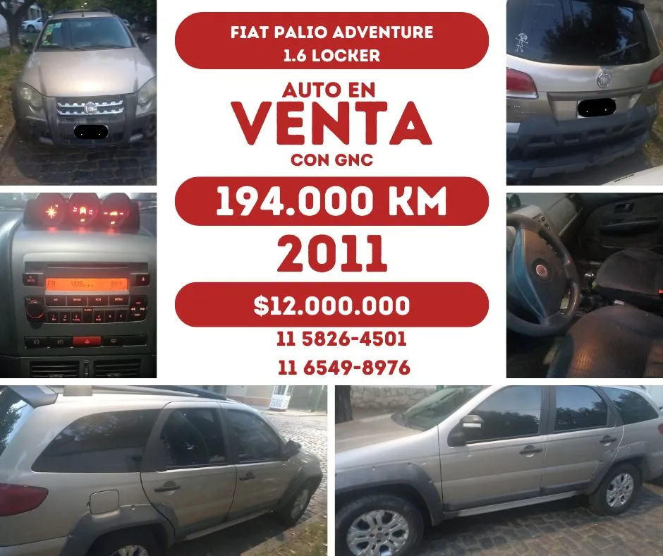 Fiat Palio Adventure 1.6 Locker