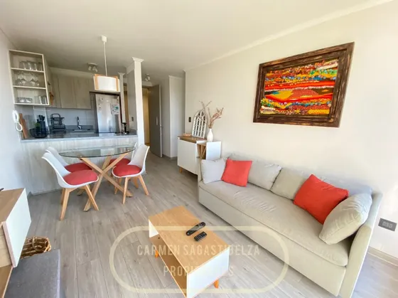 Hermoso Dpto. Arriendo Año Corrido Av. Del Mar Amoblado