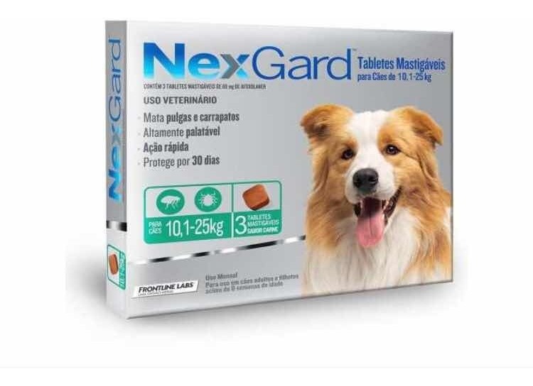 Pastilla Para Pulgas Y Garrapatas Pastilla Para Pulgas Y Garrapatas Nexgard 10-25 | Cuotas sin interés