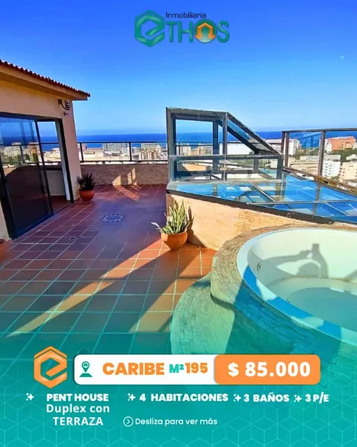 Amplio Pent House Duplex Renovado Con Buenos Acabados