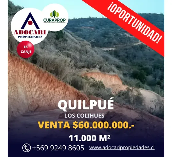 Quilpue - Parcela Los Coligues - 11.000 M2