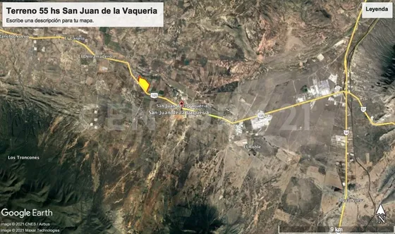 Terreno Con Agua Carretera San Juan De La Vaqueria Derramadero, Sur De Saltillo