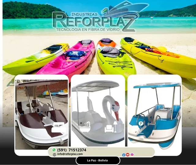 Fabricantes    Bolivia -  Kayaks  Modelos  Unicos
