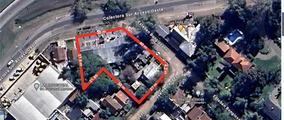 Venta Terreno Fraccion De 1.732 M2 Sobre Colectora Y Bongiovanni, Moreno, Paso Del Rey
