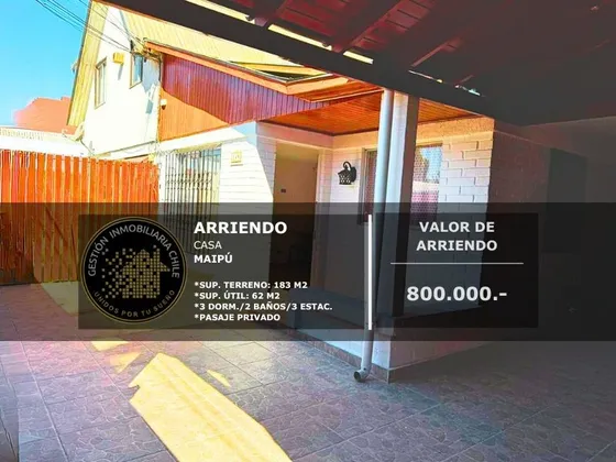 Imperdible! Casa Renovada En Arriendo A Pasos Metro El Sol