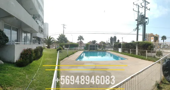 Departamento Frente Playa La Herradura Amoblado