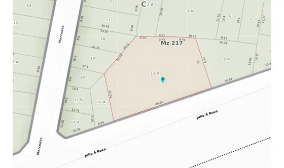 Venta Lote Terreno Castelar Ideal Inversor A Una Cuadra Esta