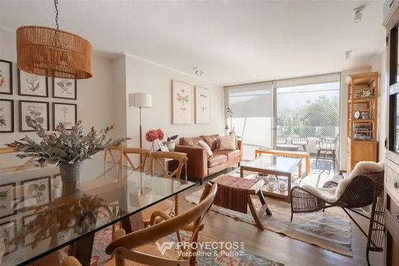 Depto. En Venta 3 Dorm./salita En San Carlos De Apoquindo