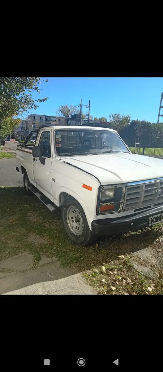 Ford F 100 84 Motor 221 Nafta Y Gnc Vtv Caja 5ta Titular