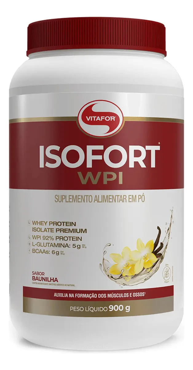 Isofort Vitafor Whey Protein Isolado
