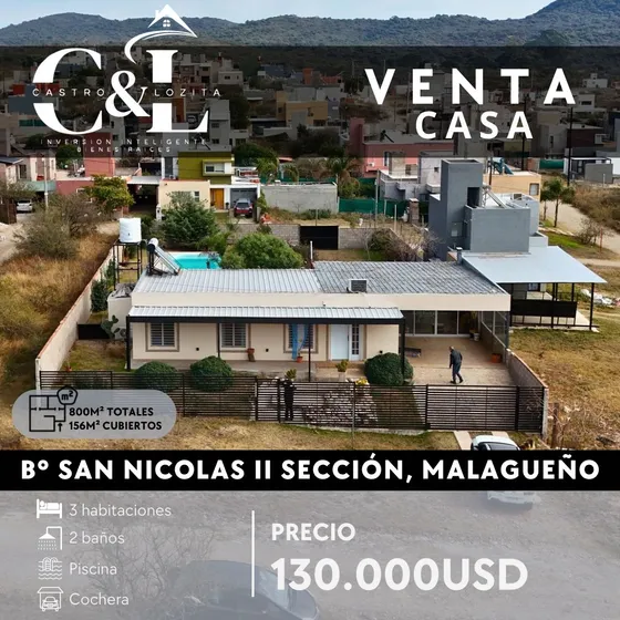 Venta Casa En San Nicolás 2da Sección 