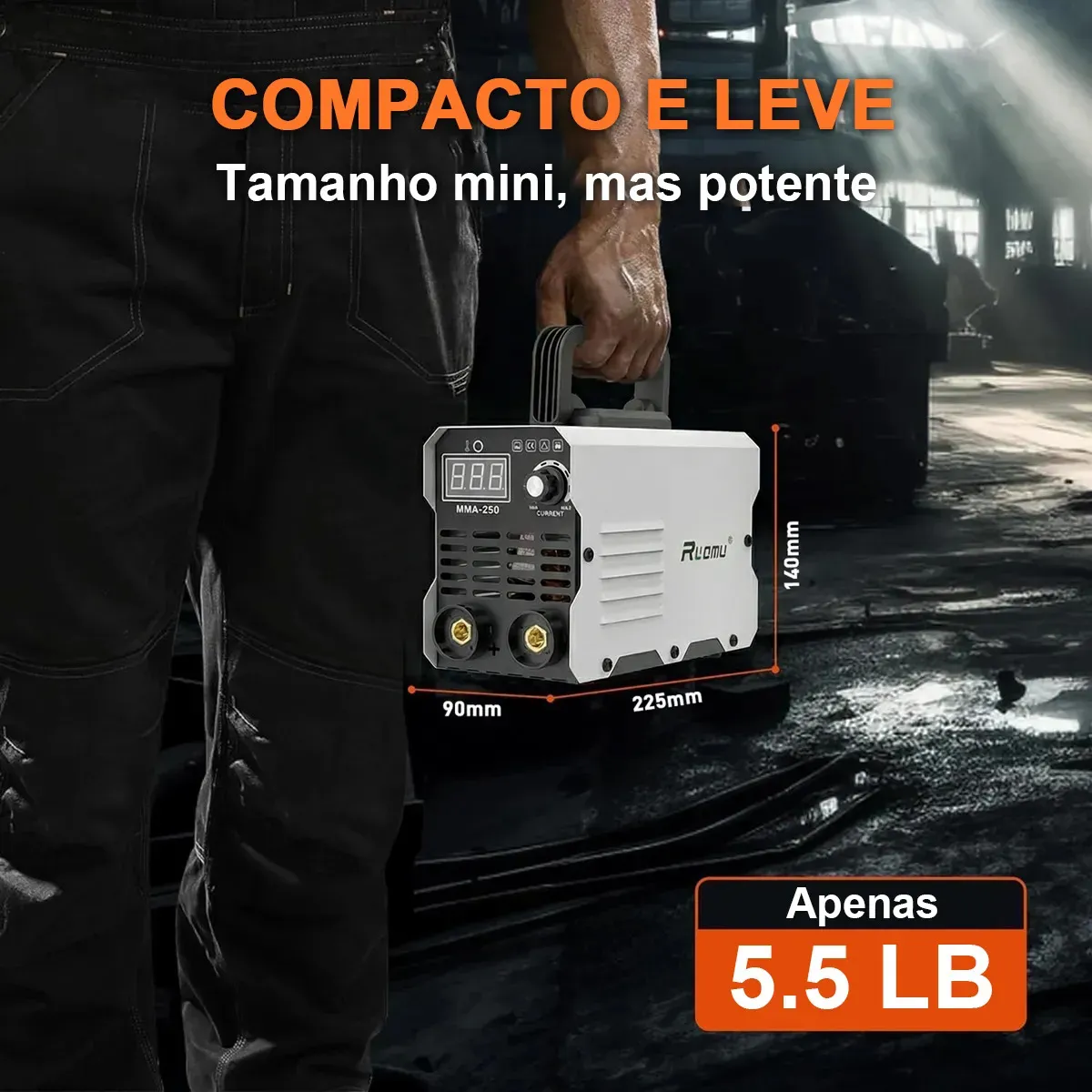 Máquina de Solda Inversora MMA 250A sem Gás — foto 4