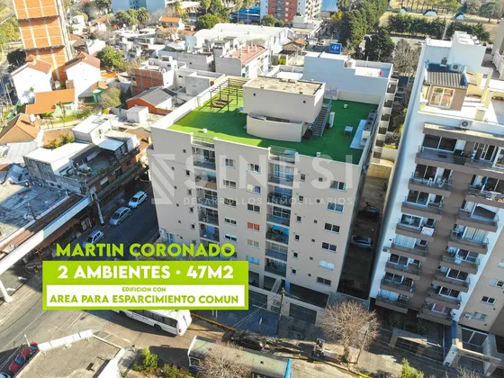 Depto. 2 Amb. Con Terraza Comun - Martín Coronado
