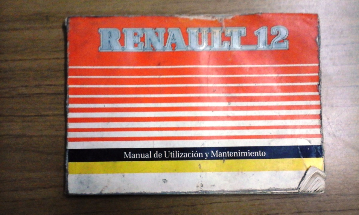 Manual Del Usuario Renault 12 | Mercado Libre