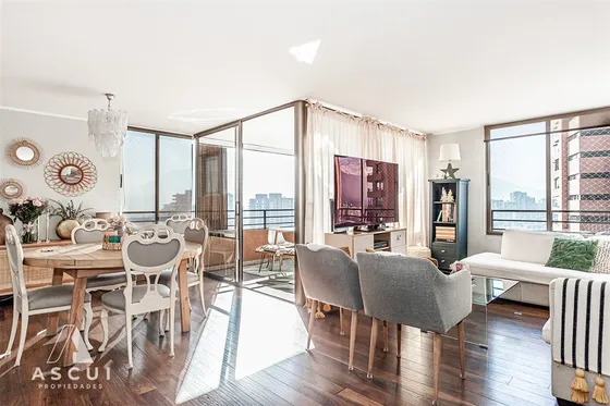 Departamento En Venta De 4 Dorm. Barrio Noruega Las Condes