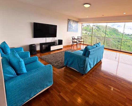 Tg Remodelado Y Amoblado, Apartamento En Venta En Los Naranjos Del Cafetal, Vista Panorámica 25-23680