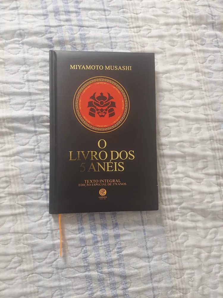 Livro O Livro Dos 5 Anéis Miyamoto Musashi 1a Edição Texto