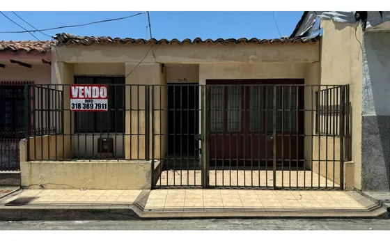 Casa De Una Planta En Venta Barrio Obrero Palmira Valle Colombia