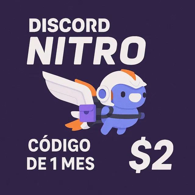 Discord Nitro Por Un Mes 