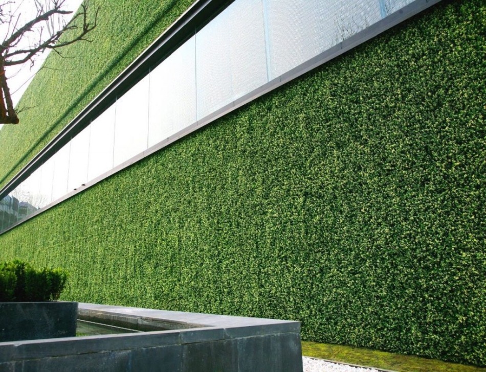 Muro Verde Follaje Artificial 60x40cm Sintetico Pared 16pack Meses