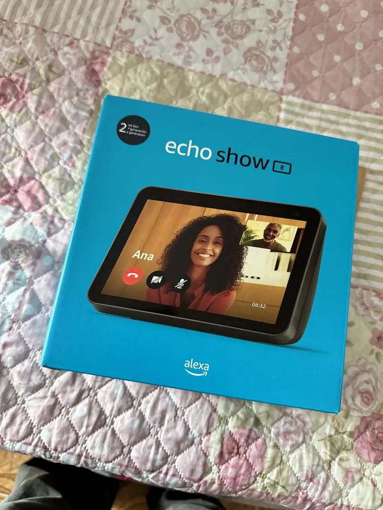 Amazon Echo Show 8 De 2a Geração Com Assistente De Voz Alexa Preto