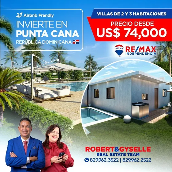 Hermosas Villas De Un Nivel En Punta Cana Rep Dom