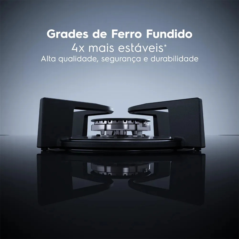 Cooktop Electrolux KE5GW em outro ângulo