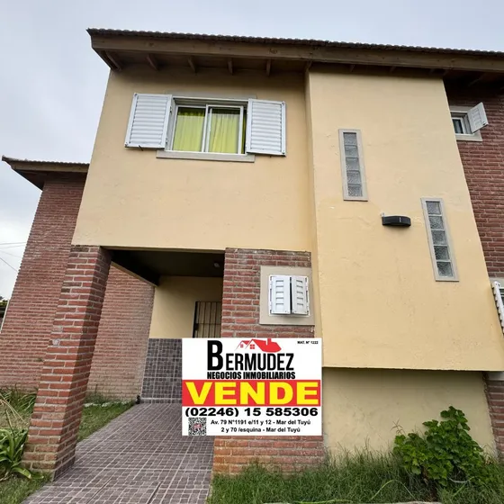 Venta Duplex 3 Amb Calle 1 Bis Entre 89 Y 91 Mardel Tuyu