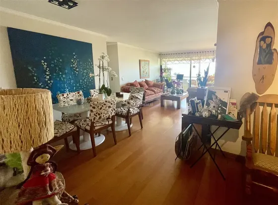 Amplio Departamento, 3 Dorm Más Servicio, Terraza Gran Vista